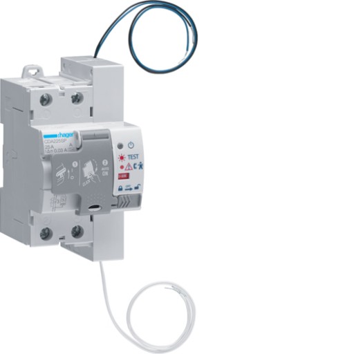 Hager CDA225SP FI-Schutzschalter 2-polig 6kA 25A 30mA Typ A 