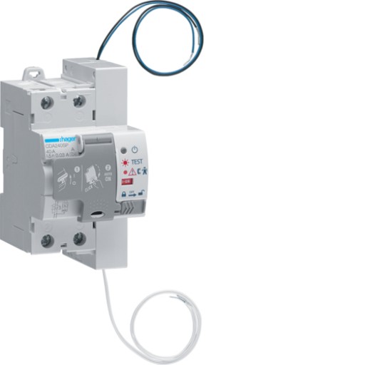 Hager CDA240SP FI-Schutzschalter 2-polig 6kA 40A 30mA Typ A 