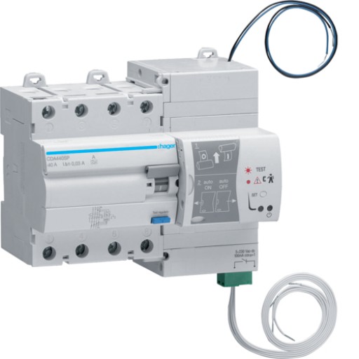 Hager CDA440SP FI-Schutzschalter 4-polig 6kA 40A 30mA Typ A