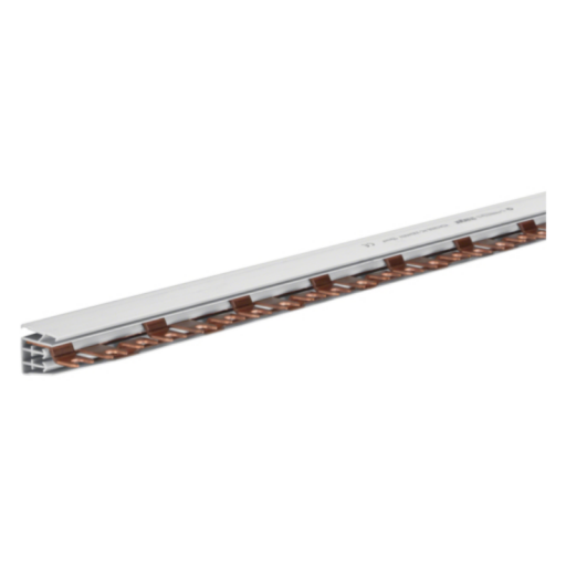 Hager KDN363B Phasenschiene 3 polig mit Gabelanschluss 16mm² 63A 57 Module