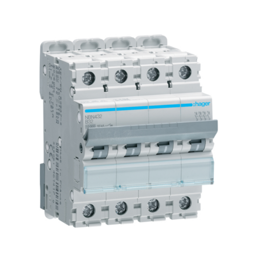 Hager NBN432 LS-Schalter 4 polig 10kA B-32A 4M 