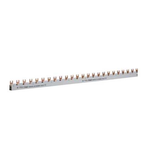  Busbar 3P + auxiliary switch 80A fork 16mm² 39M KDN381B Hager