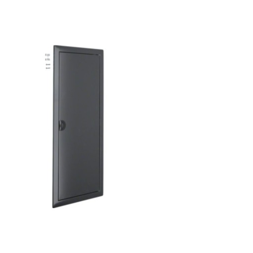 Door with frame Volta 4 row anthracite VZ334N