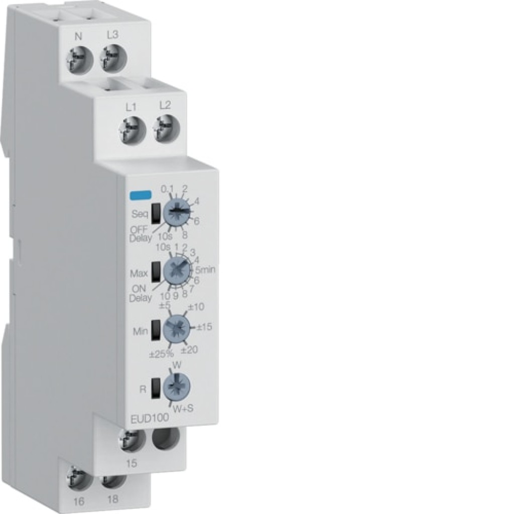 Control relay 1P+N/3P(N) EUD100 Hager