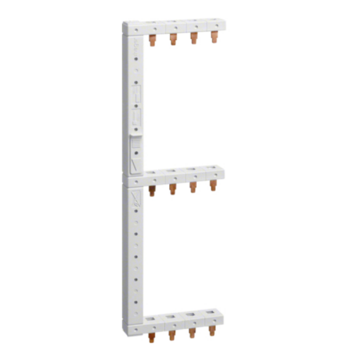 Hager KCF668L Phasenschiene 4-polig, 3-reihig 271mm, links, vertikal KCF668L
