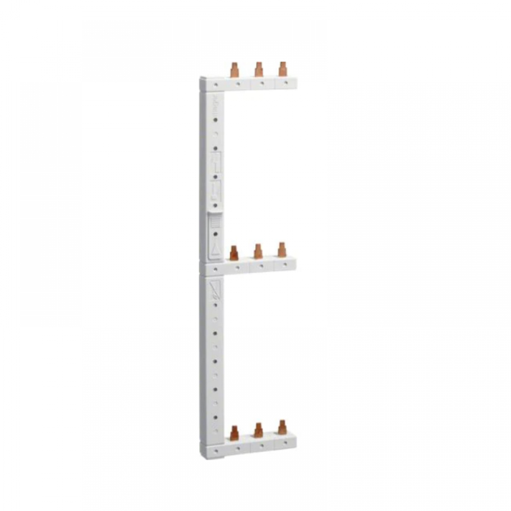 Busbar 3P 10mm² 3-row left KCL368L Hager