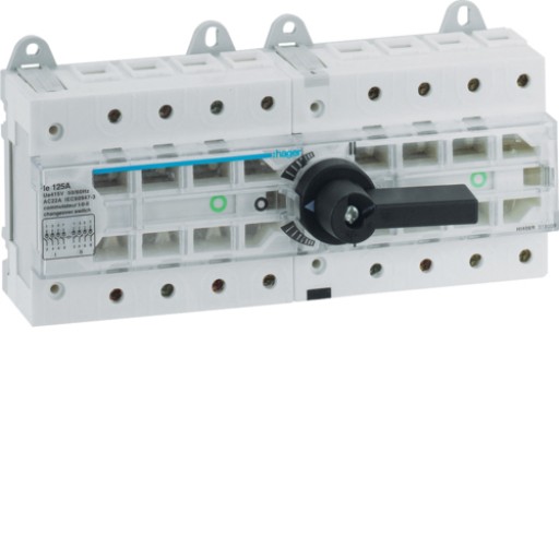 Change-over switch 4P 125A HI406R Hager