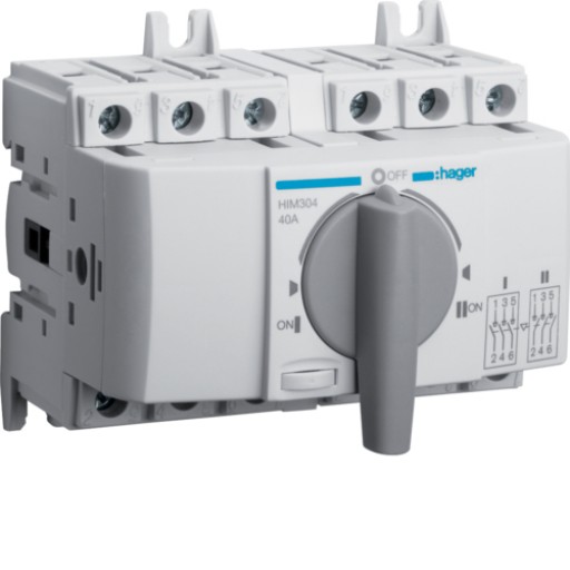 Modular change-over switch 3x40A HIM304 Hager