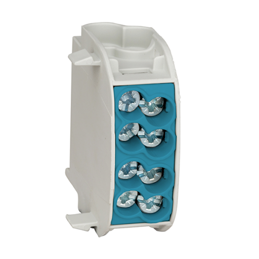 AL/CU-Main branch terminal, 25mm², 1-pole insulated blue IKA26120
