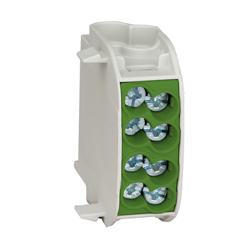 AL/CU-Main branch terminal, 25mm², 1-pole insulated PE IKA26130