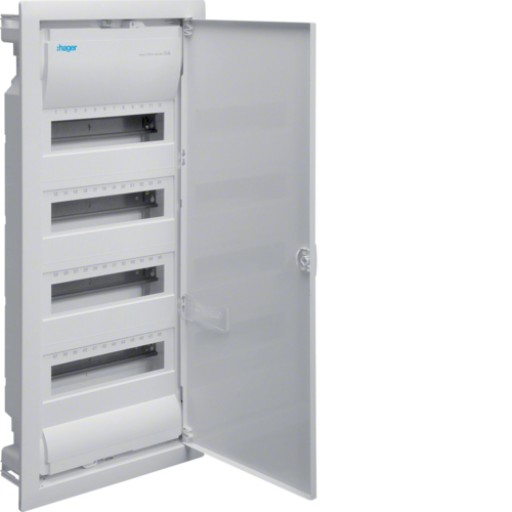 Flush mounted enclosure 4x12MOD VU48NE Hager