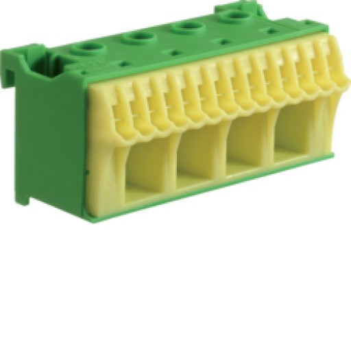 Terminal QC, earth, 18 connections KN18E Hager